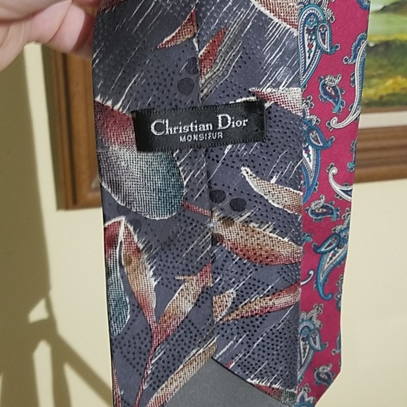 Vintage (1) Christian Dior tie bundle A42 - Picture 2 of 5
